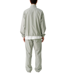 ชุดวิ่งออกกำลังกายแบบรูดซิปออกแบบได้ตามต้องการชุดวอร์มไนลอนกันลมปักโลโก้ - Product Image 4