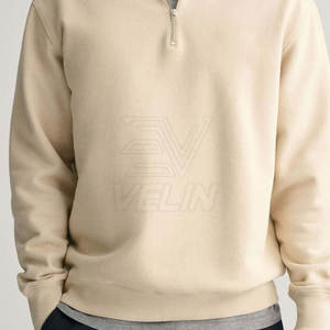 Sweat-shirt à demi-zip pour homme, vêtements de sport décontractés, sweat-shirt à capuche léger à demi-zip pour homme - Product Image 5