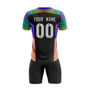 Uniforme de Fútbol Moderno, Sublimado, Personalizado, Camiseta y Pantalones Cortos, Anti-Pilling, Poliéster, Ropa Deportiva Profesional para Partidos - Product Image 3