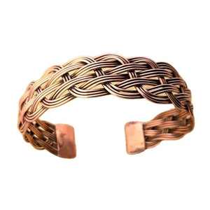 Meilleure vente perte de poids réglable croix chrétienne solide pur cuivre magnétique hommes Bracelet - Product Image 1