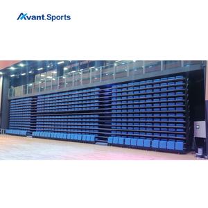 Sistema de Gradas Telescópicas Eléctricas Avant Sports con Asientos Plegables Acolchados para Gimnasios y Pabellones Deportivos Interiores de 8 a 15 Filas - Product Image 2