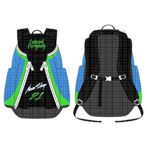 Mochila personalizada de gran capacidad para ordenador portátil de 15,6 pulgadas, compartimentos para fútbol, voleibol, bolsa de equipo deportivo lavable suave a la moda - Product Image 1