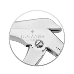 Herramienta Quirúrgica Manual de Acero Inoxidable de Alta Calidad, Bajo MOQ, Hecha a Medida, Venta al por Mayor, HOSANNA SURGICAL HS-205, Cirugía General, Certificación CE, Kerrison - Product Image 6