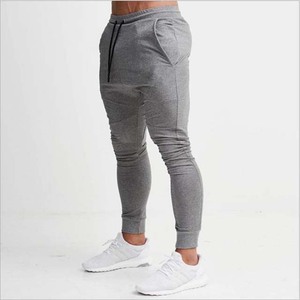 Custom Fashion Blank Men's Clothing <b>Joggers</b> Pants Trousers <b>Slim</b> Fit Sportswear Running High Waist Breathable With Pocket Trouser - Product Image 3