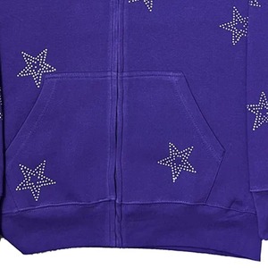 Sweat-shirts pour hommes de qualité supérieure avec strass, manches longues, 100% coton, tissu durable, meilleur design, écologique et respirant - Product Image 3
