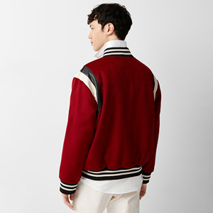 OEM Manufacturer's High Quality <b>Baseball</b> <b>Bomber</b> <b>Jacket</b> Chenille Embroidery Custom Letterman Varsity Hooded Winter Varsity <b>Jacket</b> - Product Image 5