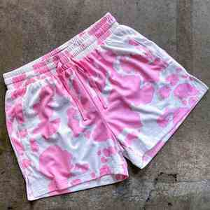 Buker Mesh <b>Short</b> Custom Logo Polyester Breathable,<b>Men</b> <b>5</b> <b>Inch</b> <b>Inseam</b> Double Layer Custom Mesh <b>Shorts</b> With Pockets - Product Image 3