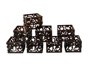 Vente en gros Fabricant et exportateur de l'Inde Rond de serviette en métal de haute qualité plaqué or pour la décoration de table d'hôtel à la maison - Product Image 6