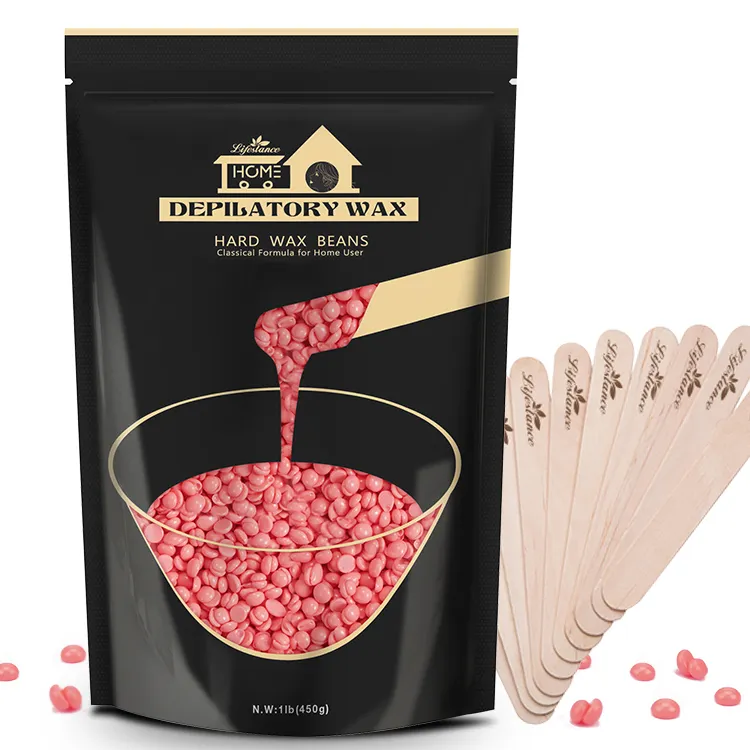 Perles de cire polymère en gros échantillon gratuit à vie Aloe Spa Salon bonne qualité épilation perles de cire