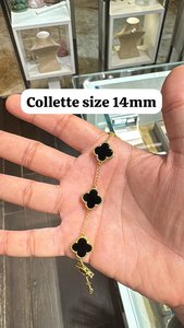 Bracelet à maillons de chaîne en pierre malachite pour femme Design minimaliste en argent 925 Bracelets fins et bracelets pour filles - Product Image 4