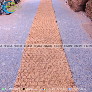 Alfombrilla de Palma natural ecológica, alfombrilla de coco resistente de 1m x 10m x 35mm para construcción de paisaje, pasarelas de pavimentación - Product Image 4
