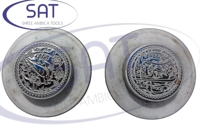 SAT Fabrication de moules à monnaie personnalisés en or et en argent romains avec des moules en métal doublement polis Italie Pérou New York Malaisie Vietnam