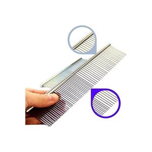 Peigne métallique pour chien - Peigne anti-puces et outil de démêlage pour animaux de compagnie - Product Image 3