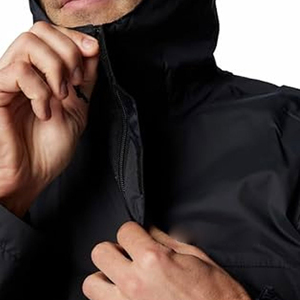 Chaqueta de lluvia ligera de diseño personalizado de alta calidad para hombre 2025 ventas al por mayor chaqueta de lluvia impermeable para exteriores Lisa tarifa al por mayor - Product Image 5