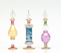 Frascos de Perfume para Exhibición, Decorativos, de Vidrio Soplado a Mano, para Estantes y Tocadores, Venta al Por Mayor