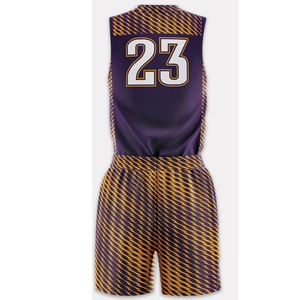 Uniformes de Baloncesto Personalizados de Alta Calidad, Transpirables, Estampados, de Poliéster, BSCI, Reversibles, Pantalones Cortos de Baloncesto de Verano - Product Image 6