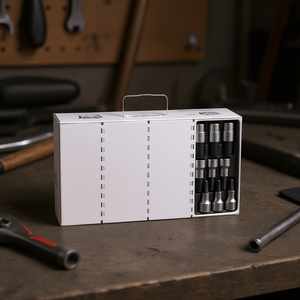 Jeu de clés à douille Usag 9 pièces pour vis à douille hexagonale - Product Image 3