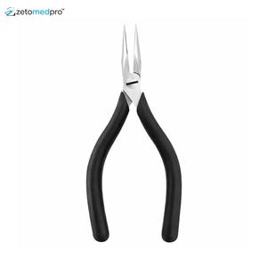 Alicates de Punta de Aguja con Mordazas Redondeadas Dentadas de 6 Pulgadas, Seguros para ESD - Product Image 3