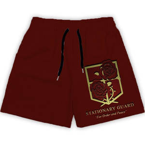 กางเกงขาสั้นแนวสตรีทวินเทจสำหรับผู้ชายกางเกงขาสั้นบาสเก็ตบอลตาข่ายสองชั้นแบบย้อนยุค - Product Image 4