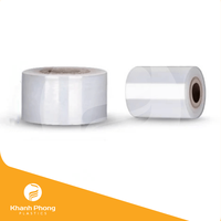 Film étirable médical souple en LLDPE, dimensions de rouleau standard pour charges légères et lourdes, avec options de fixation simple ou latérale