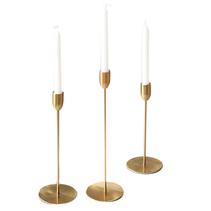 Antique Gold Iron <b>Small</b> <b>Candle</b> Holder for Home Decoration and Christmas - Product Image 3