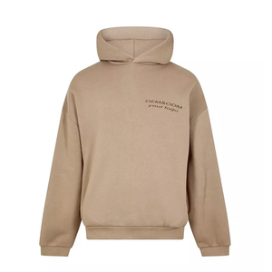 个性化标志公司连帽衫纯色工作服连帽衫街加大码男女通用运动男装连帽衫服装 - Product Image 6