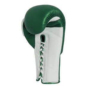 Guantes de boxeo profesionales con cordones de Sparring con cordones ajustables Construcción duradera y ajuste ligero - Product Image 2