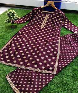 Shalwar Kameez Pakistaní de Algodón de Alta Calidad para Mujer, Estilo Indio-Pakistaní, Lavable para Todas las Temporadas - Product Image 5