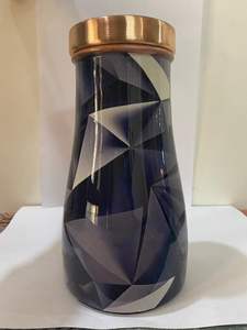 Luxury Handmade Eco-Friendly Copper Drinking <b>Bottle</b> with Leak-Proof Lid Ancient Ayurveda Inspired Design - Product Image 6