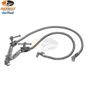 Ensemble de rétracteurs cérébraux manuels LEYLA en acier de haute qualité, à maintien automatique, avec plusieurs bras et lames, kit d'instruments neurochirurgicaux, CE - Product Image 3