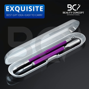 ที่ดันหนังกำพร้าทำจากเล็บ2ชิ้นพร้อมกล่องออกแบบโลโก้ได้ตามต้องการ - Product Image 5