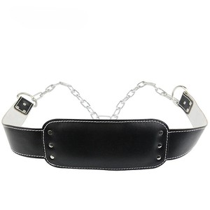 Cinturón de cadena de acero sumergido GAF, los mejores cinturones de inmersión de cuero pesado al por mayor, cinturón de inmersión de levantamiento de pesas con cadena larga - Product Image 3