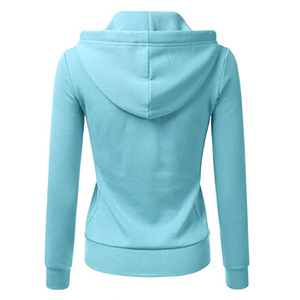 2026 nouveauté sweats à capuche personnalisés pour femmes respirant coton mélangé basiques avec col à capuche ODM vêtements d'hiver - Product Image 3