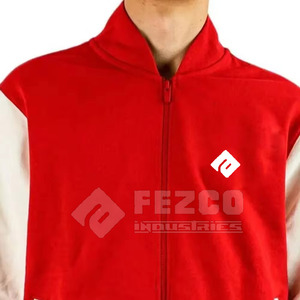Versatile Letterman <b>Jacket</b> for Men with Stand Collar and Front Logo <b>Waterproof</b> Breathable Eco-Friendly Winter <b>Jacket</b> - Product Image 6