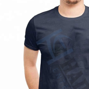 T-shirt homme coton Polyester imprimé pull homme t-shirt quantité DIY OEM personnalisé - Product Image 3