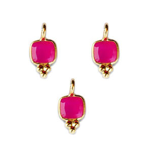 Pendentif à breloques reine calcédoine fantaisie - Product Image 1