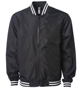 แจ็กเก็ตนักบินผ้าเนื้อละเอียดสำหรับผู้ชายเสื้อแจ็คเก็ตบอมเบอร์ผ้าแห้งเร็วออกแบบโลโก้ได้ตามต้องการ - Product Image 6