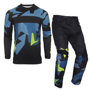 Trajes de Motocross de Alta Calidad, Impermeables, Transpirables, Resistentes al Viento y Anti-UV, Uniforme de Carreras, Traje de Carreras Personalizado - Product Image 1
