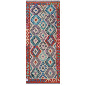 พรมกิลิม ไมมาณา อัฟกานิสถาน ขนาด 203 x 84 ซม. ของตกแต่งบ้าน - Product Image 1