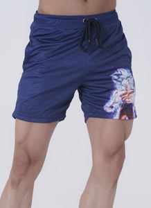 Venta al por mayor de secado rápido personalizado 100% poliéster sublimación impresa bañadores playa interior malla gradiente pantalones cortos - Product Image 3