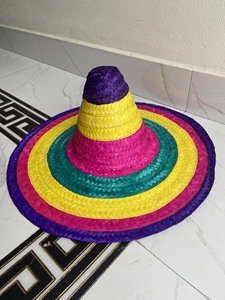 [AVAILABLE] Sustainable Mexican Hat Eco Friendly Handcrafted <b>Straw</b> Sun Hat for Summer - Product Image 4