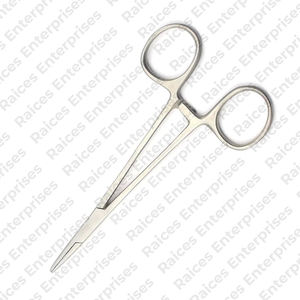 Pince hémostatique droite manuelle incurvée pour moustiques Meilleure qualité Instrument médical Porte-aiguille Pince hémostatique pour moustiques - Product Image 4