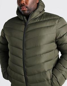 Vestes d'hiver en polyester épaisses, tendance, couleur unie, style matelassé, vente chaude du fabricant, livraison DDP - Product Image 2