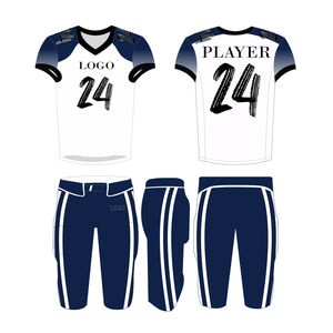 2025 New Wholesale Best Quality Customized Design OEM Comfortable Digital Printed American Football Uniform Set - Product Image 3