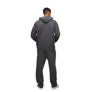 Pull à capuche pour garçons personnalisé en gros 100% coton écologique avec coupe régulière et design solide pour l'hiver - Product Image 5