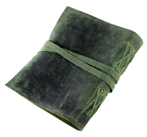 Carnet de notes A5 personnalisé en cuir gris, journal personnalisable, couverture rigide, planificateur, carnet pour hommes et femmes - Product Image 6