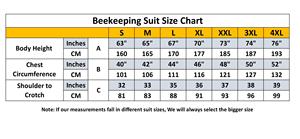 Professional Cotton Beekeeping Suit - Sting Proof With Fencing Veil, Ventilated Hood & Two Pairs of <b>Gloves</b> - Product Image 6