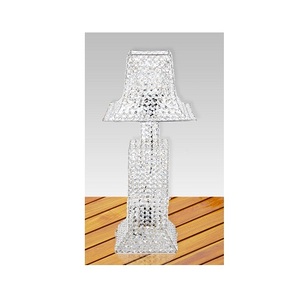 โคมไฟตั้งโต๊ะข้างเตียง,ไฟสีขาวหรูหราสำหรับตกแต่งบ้าน - Product Image 1