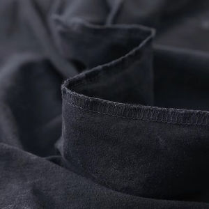 เสื้อยืดแฟชั่นลายกราฟิกฟอกสีสไตล์วินเทจทรงโอเวอร์ไซส์สำหรับผู้ชาย พิมพ์ลาย 100% ผ้าฝ้าย เสื้อยืดฟอกสีสำหรับฤดูร้อน ใส่ได้ทั้งชายและหญิง - Product Image 3