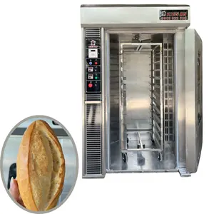 Oven roti kualitas baik 12 nampan untuk garansi Restoran 1 tahun mesin panggang Pe dan palet kayu produsen Vietnam